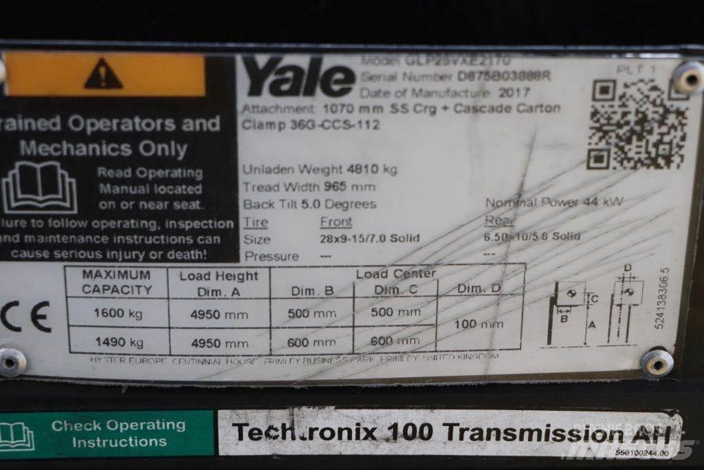 Yale GLP25VX Carrelli elevatori GPL