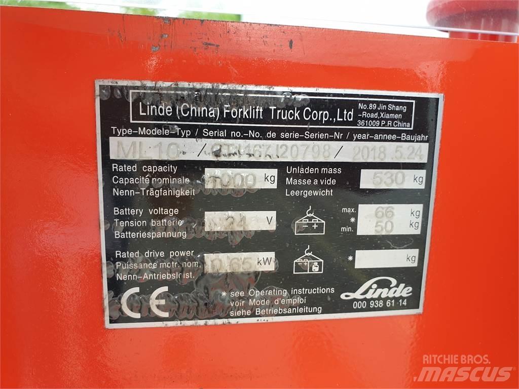 Linde #N/A Transpallet uomo a terra