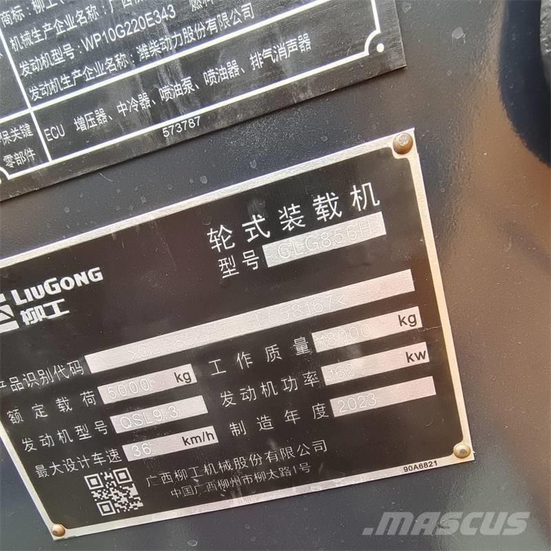 LiuGong 856 H Pale gommate