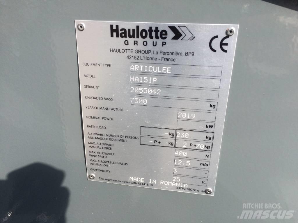 Haulotte HA 15 IP Piattaforme a braccio articolato