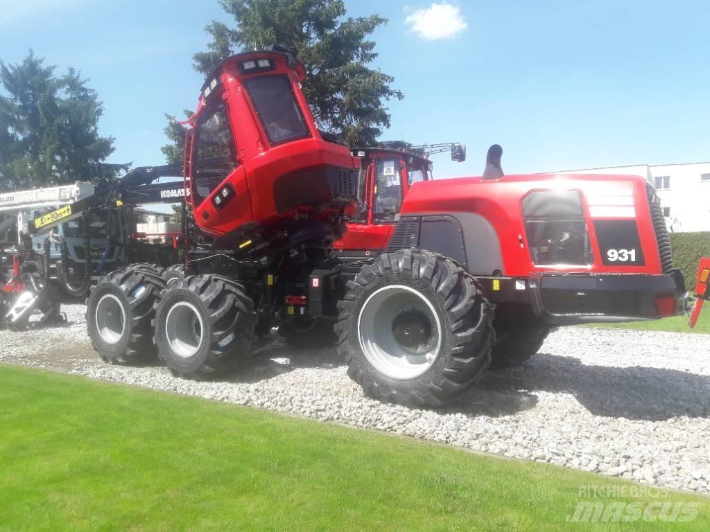 Komatsu 931.3 Abbattitrici, Disboscatrici