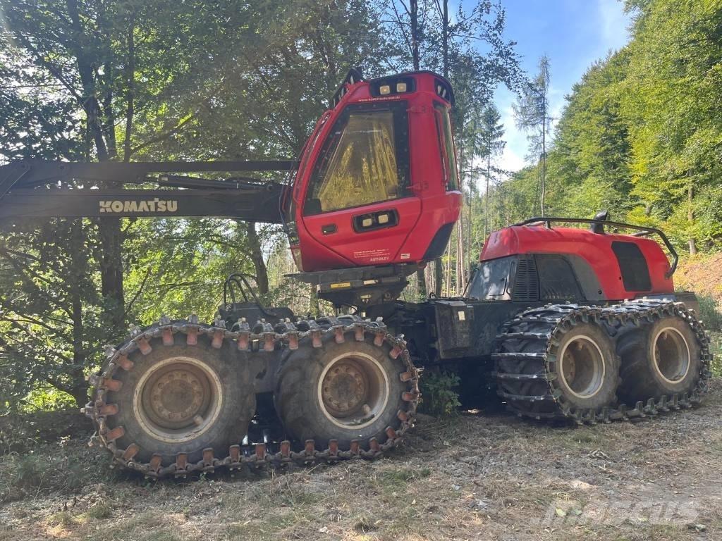 Komatsu 931 XC Abbattitrici, Disboscatrici