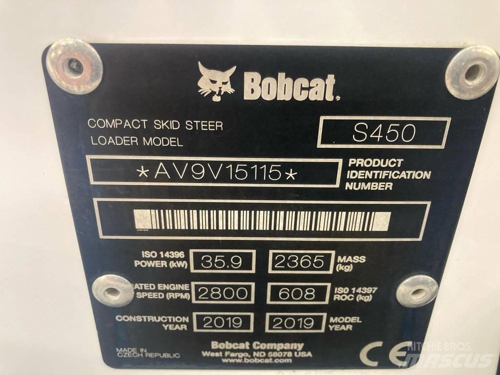 Bobcat S 450 Mini Pale Gommate