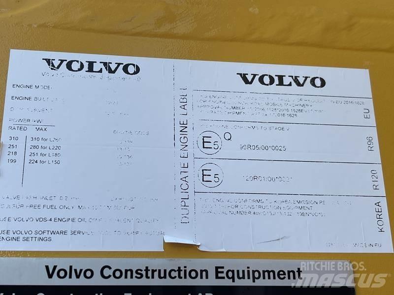 Volvo L 150 H Pale gommate
