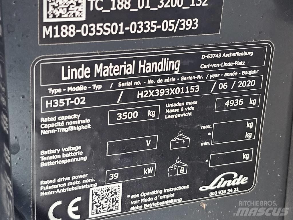 Linde H35T-02 Carrelli elevatori GPL