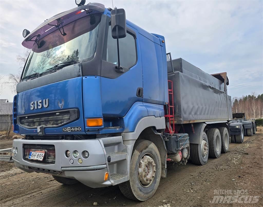 Sisu E12M 8X4 Camion ribaltabili