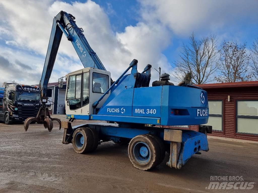 Terex Fuchs MHL340 Movimentazione rifiuti