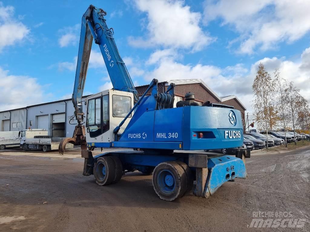 Terex Fuchs MHL340 Movimentazione rifiuti