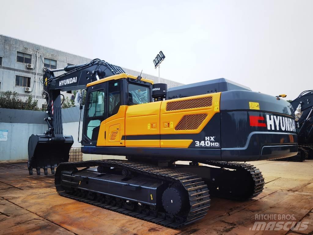 Hyundai HX340 Escavatori cingolati