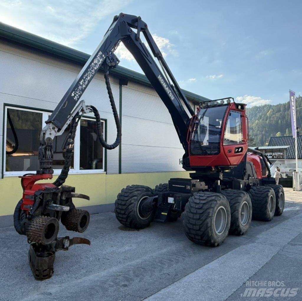 Komatsu 901 XC Abbattitrici, Disboscatrici