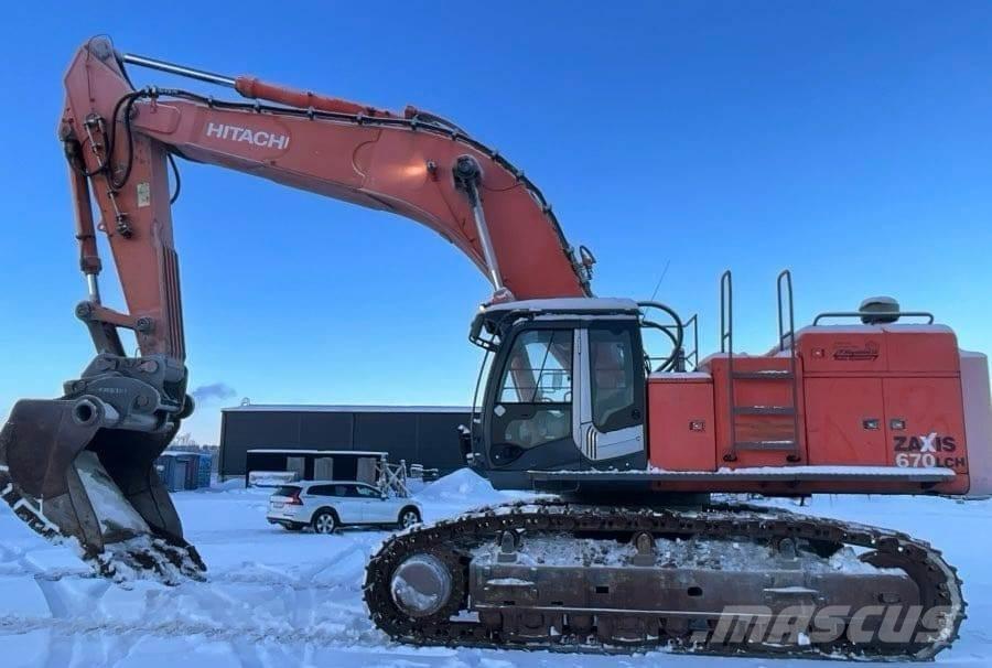 Hitachi ZX 670 LCH Escavatori cingolati