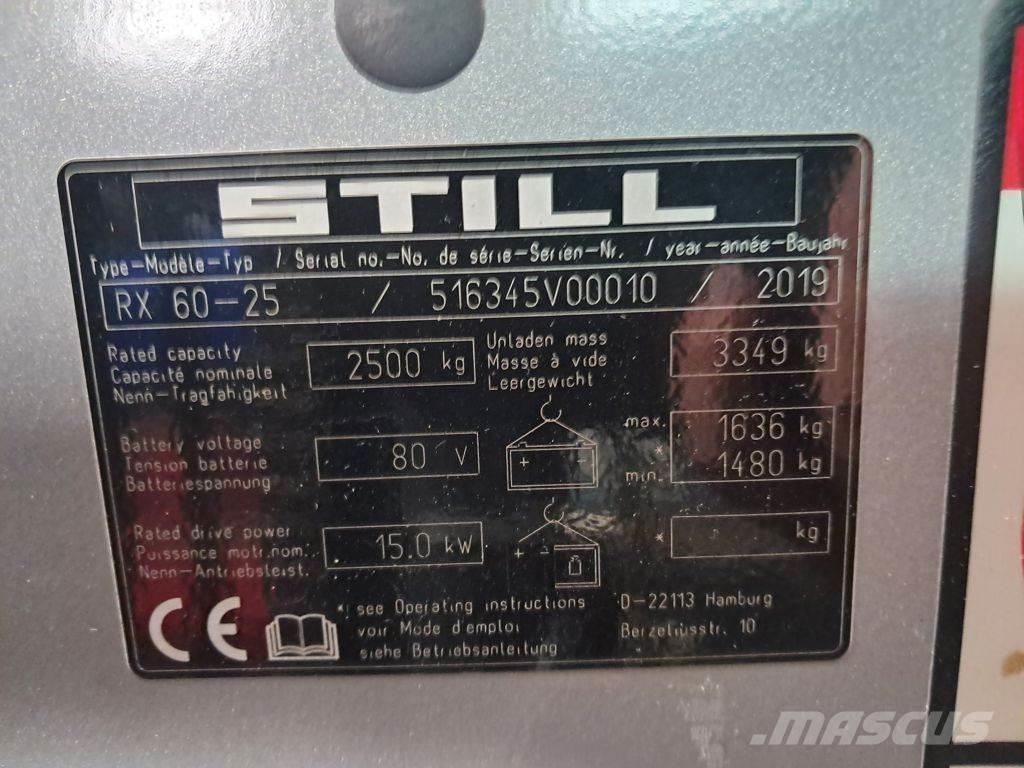 Still RX60-25 Carrelli elevatori elettrici