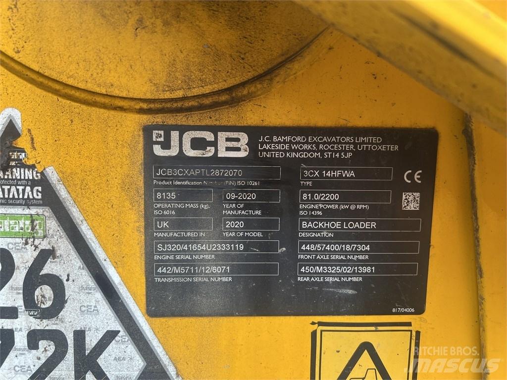 JCB 3 CX Terne