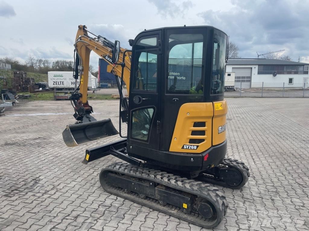 Sany SY 26 U Miniescavatori