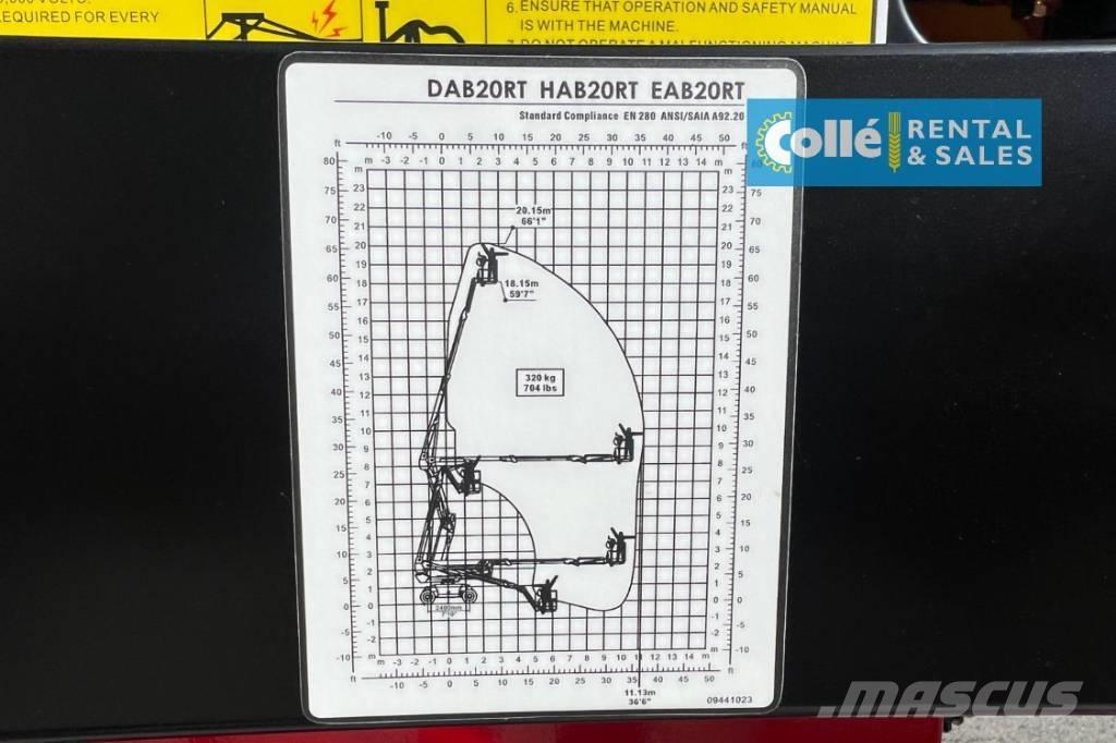 Magni DAB 20 RT | 2025 Piattaforme a braccio articolato