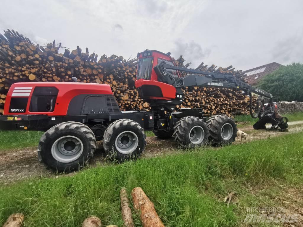 Komatsu 931 XC Abbattitrici, Disboscatrici