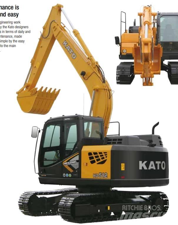 Kato 514 Escavatori cingolati