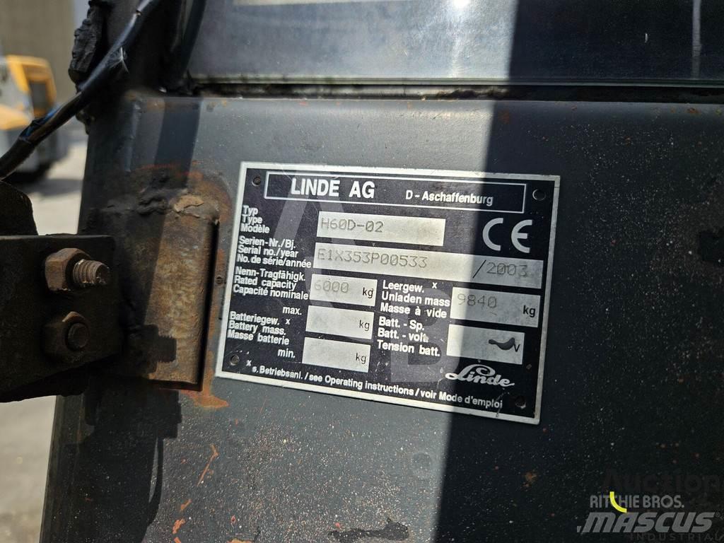 Linde H60D-02 Carrelli elevatori diesel