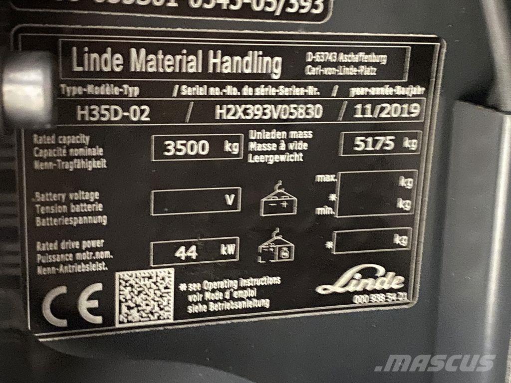 Linde H35D-02 Carrelli elevatori diesel