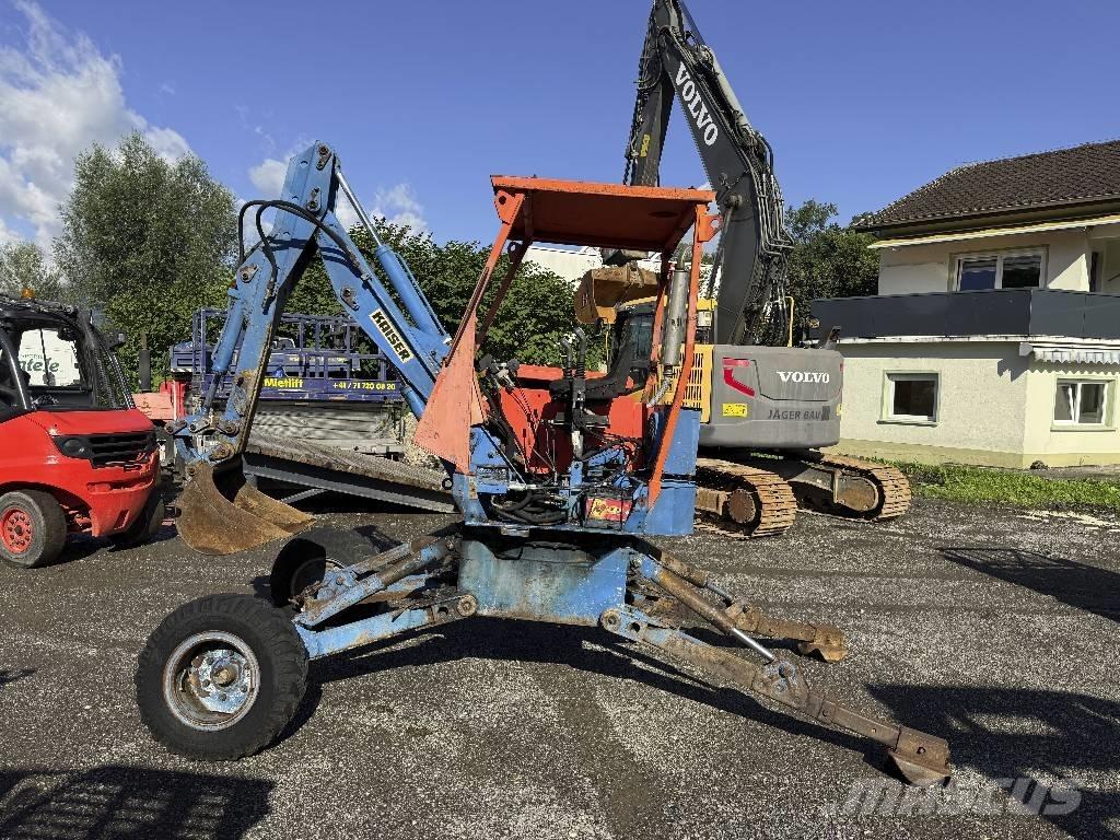 Kaiser Kama x3 Escavatori gommati
