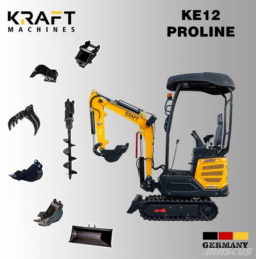 Kraft KE12Proline Miniescavatori
