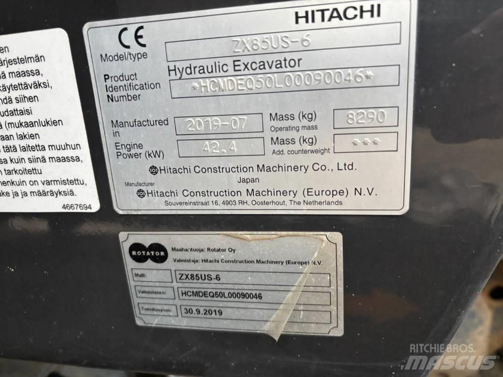 Hitachi ZX 85 US-6 Escavatori medi 7t - 12t