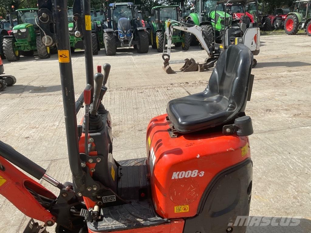 Kubota K 008-3 Miniescavatori