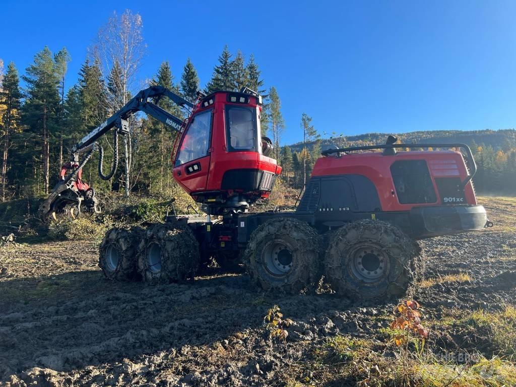 Komatsu 901XC Abbattitrici, Disboscatrici