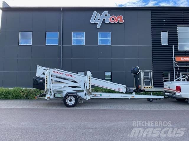 Dino 260 XTD Skylift Piattaforme aeree su rimorchio