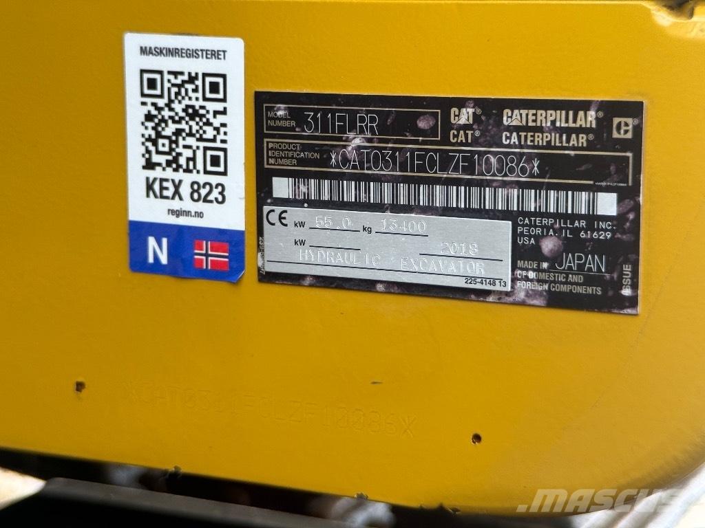 CAT 311 F LRR Escavatori cingolati