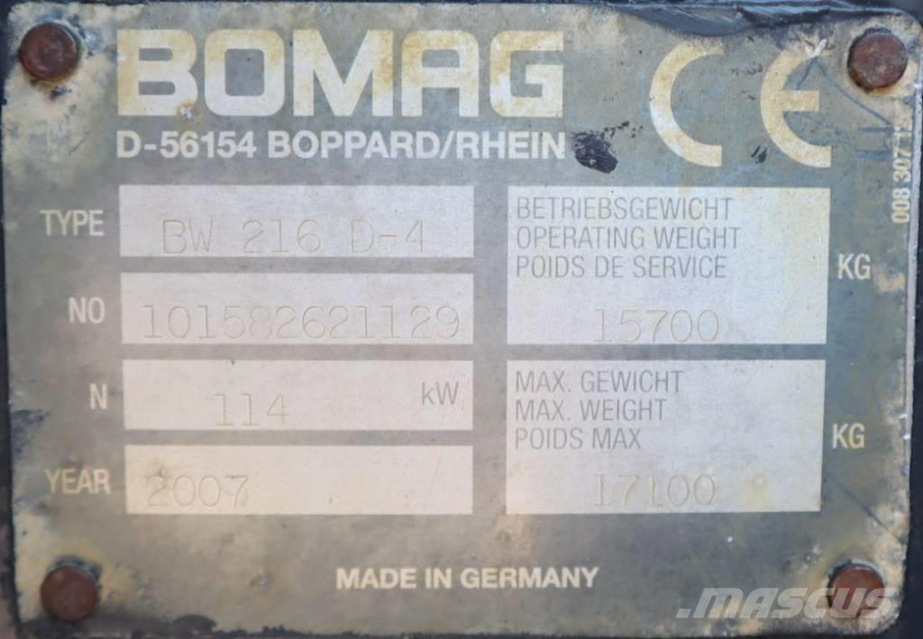 Bomag BW 216 D-4 Compattatori da suolo
