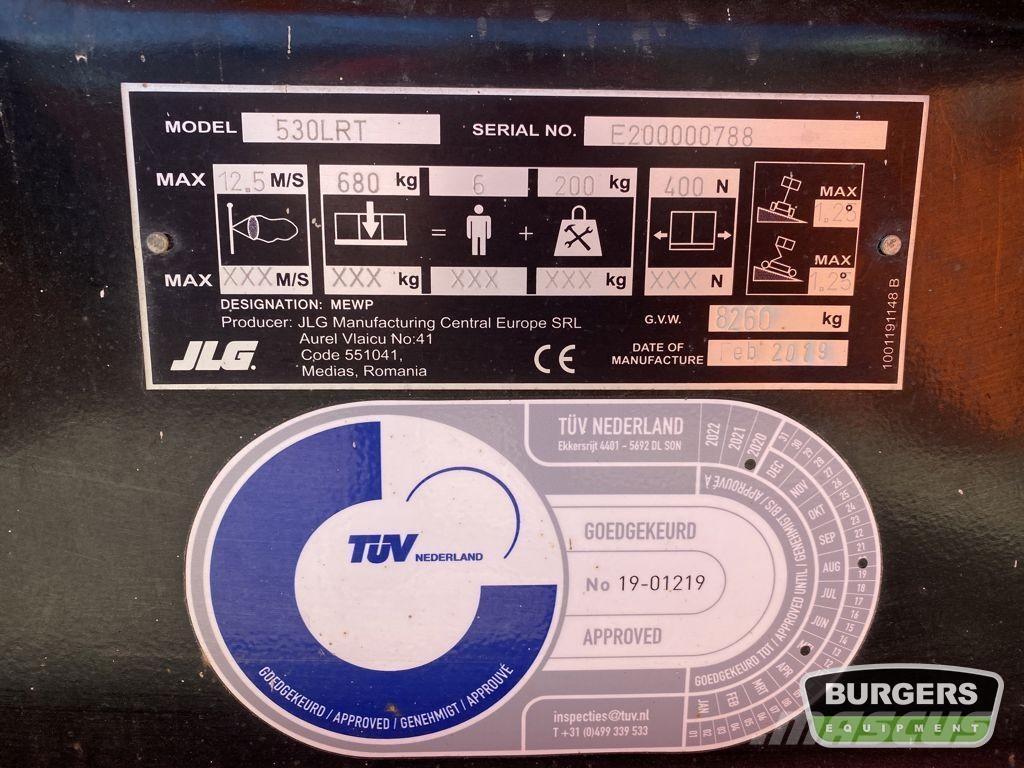 JLG 530LRT Piattaforme a pantografo