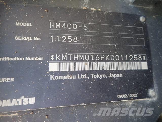 Komatsu HM 400-5 Dumpers articolati