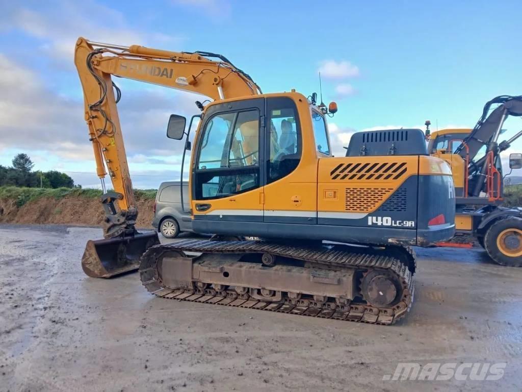 Hyundai R 140 Escavatori cingolati