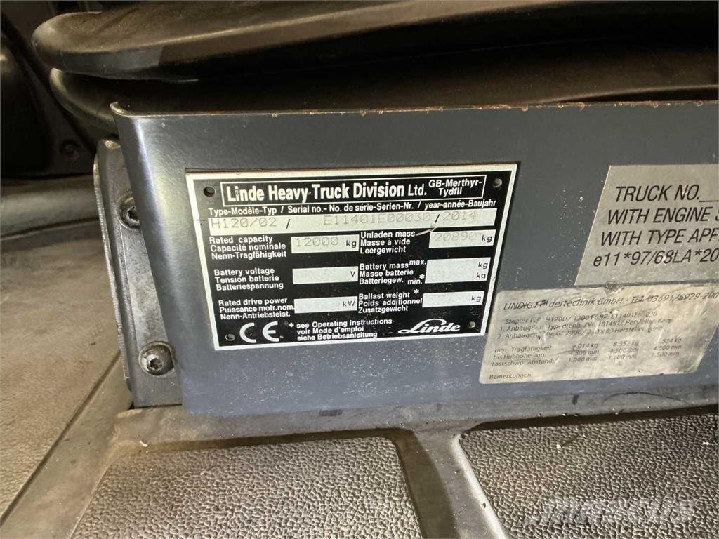 Linde H120D/1200 Carrelli elevatori diesel