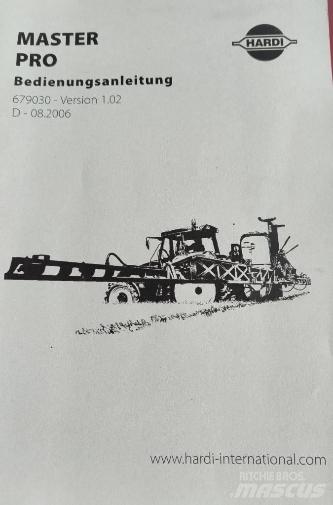 Hardi Master 1200 Irroratori montati