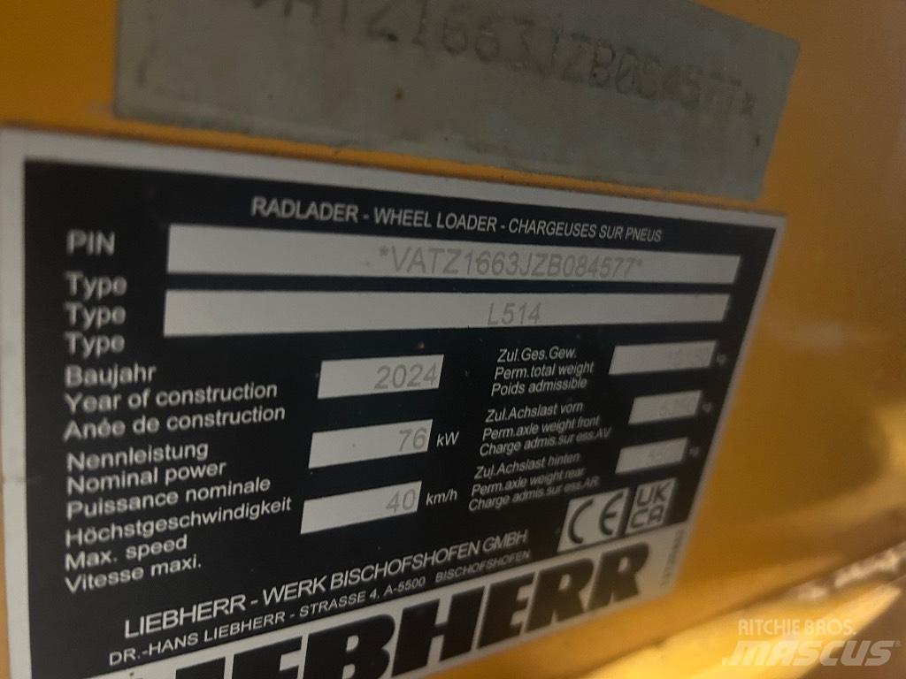 Liebherr L 514 Pale gommate