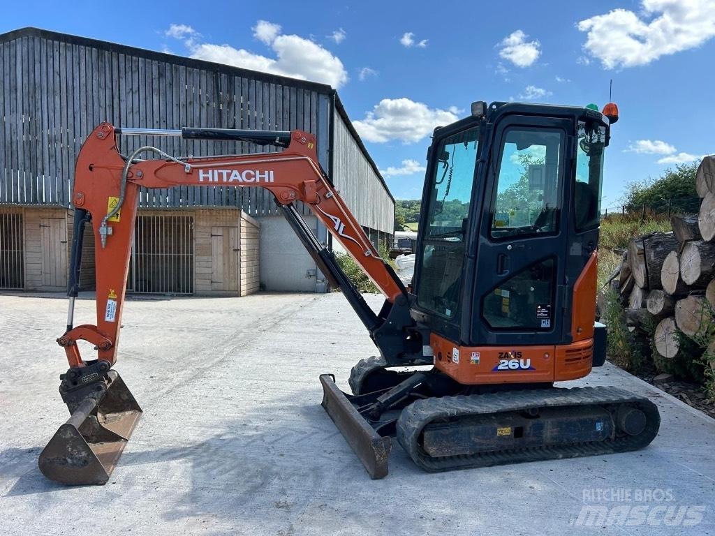 Hitachi ZX 26 U-6 Miniescavatori