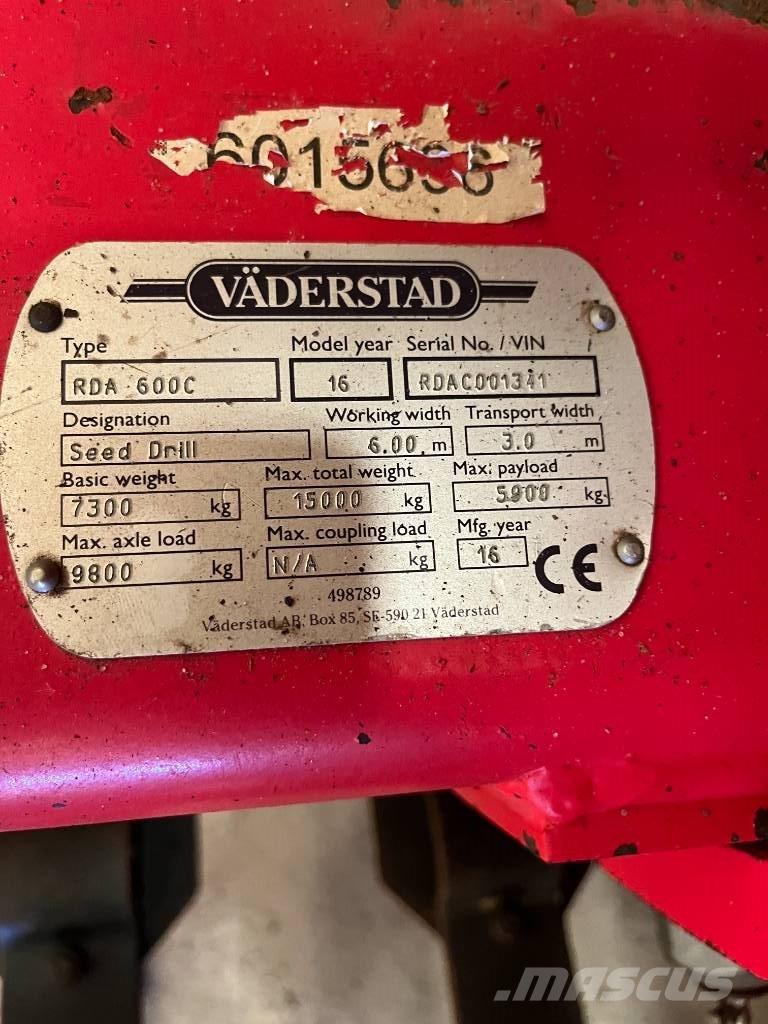 Väderstad RDA600 C Perforatrici
