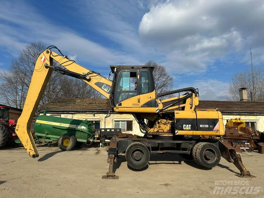 CAT M 318 D MH Movimentazione rifiuti