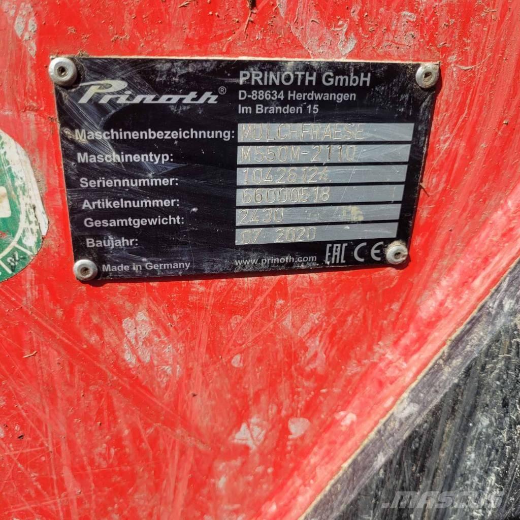 Prinoth Raptor 300r Trince forestali
