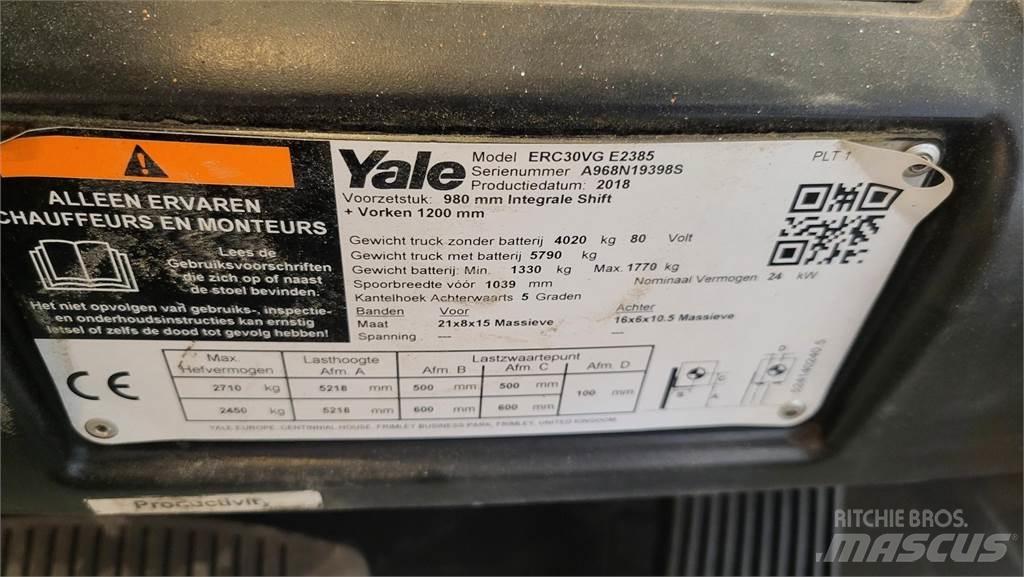 Yale ERC30VG 2018 Carrelli elevatori elettrici