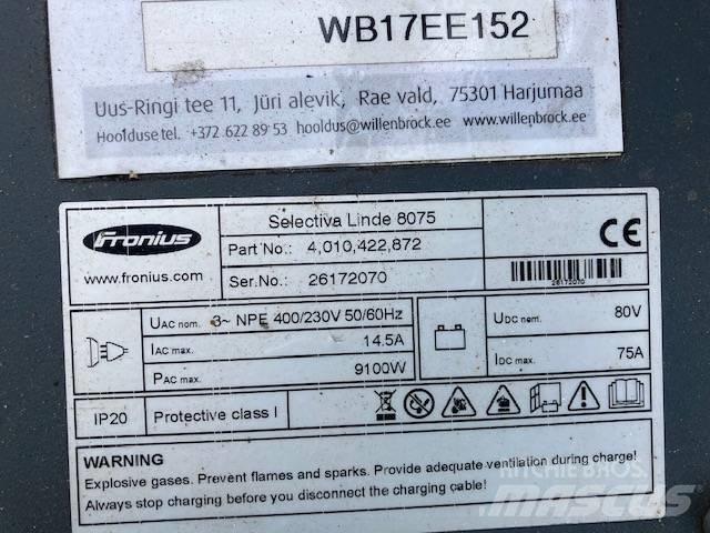 Linde E30/600HL/387 Carrelli elevatori elettrici