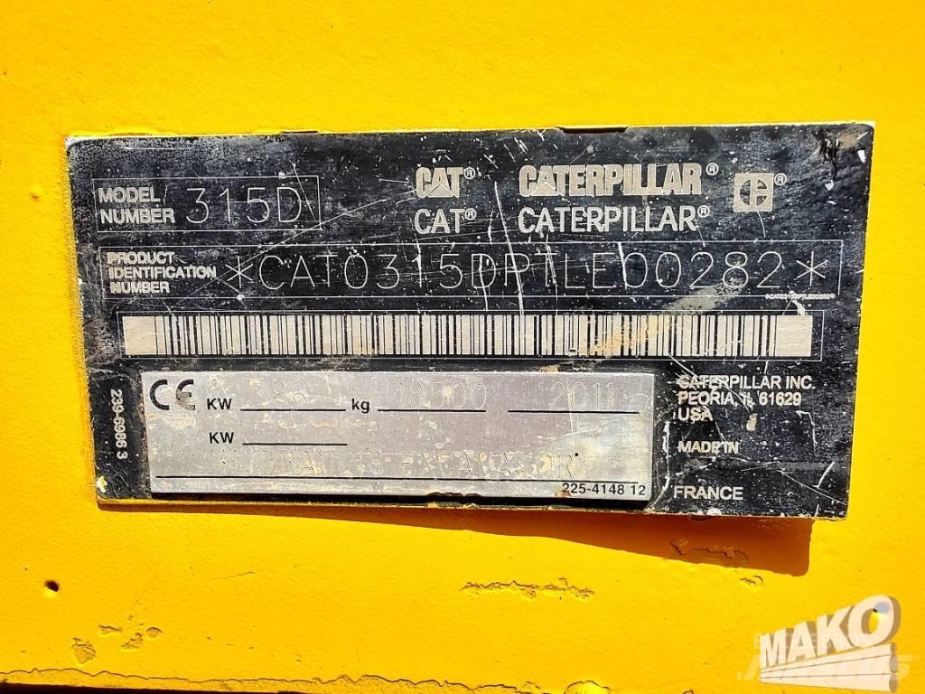 CAT 315 D Escavatori cingolati