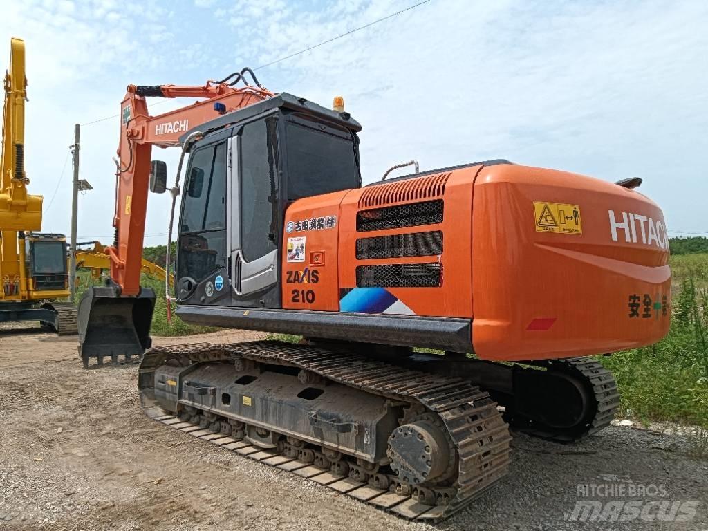 Hitachi ZX 210 Movimentazione rifiuti