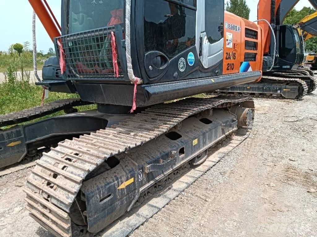 Hitachi ZX 210 Movimentazione rifiuti