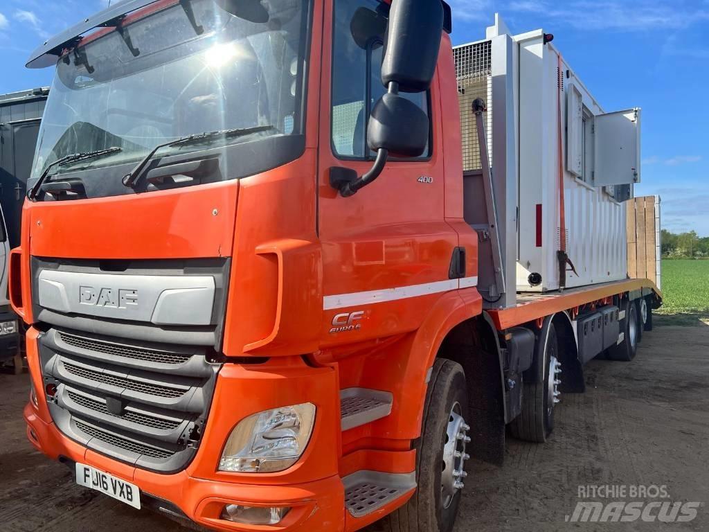 DAF CF 400 Autocarro pianale / argano