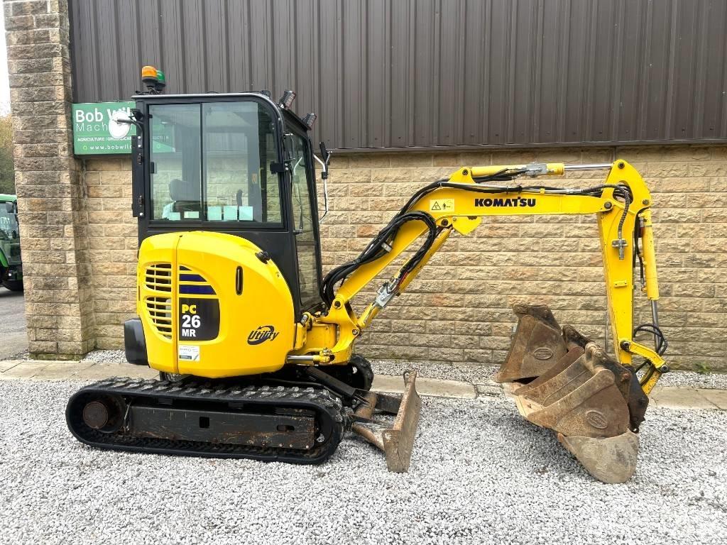 Komatsu PC26MR-3 Miniescavatori