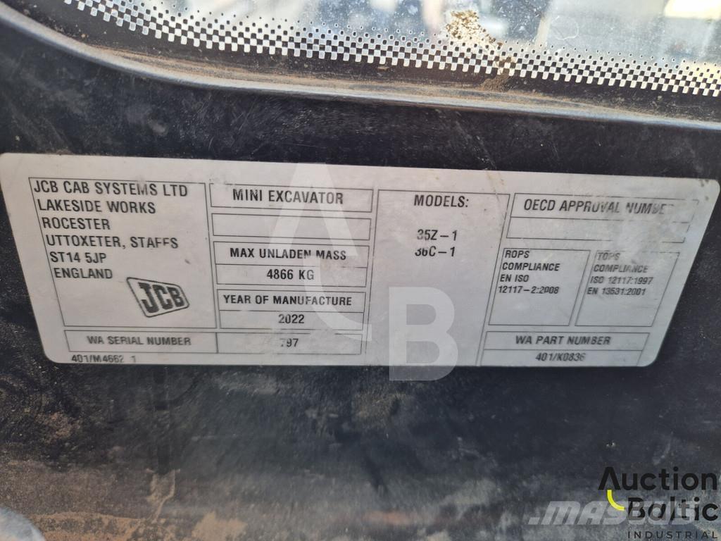 JCB 36C-1 Miniescavatori