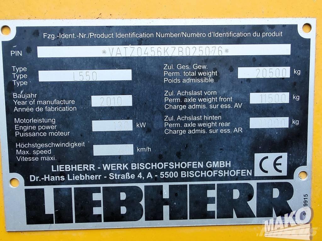 Liebherr L 550 Pale gommate